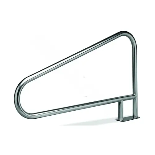 55.9" Stainless Steel Pool Rail With Flange 55.9" Stainless Steel Pool Rail With Flange