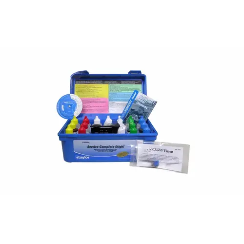 Complete High Range Pool Water Test Kit With 20 Oz Reagents 8 Boxes Complete High Range Pool Water Test Kit With 20 Oz Reagents 8 Boxes