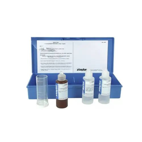 Hydrogen Peroxide Iodometric Drop Test Kit 2oz 5 Ppm Range