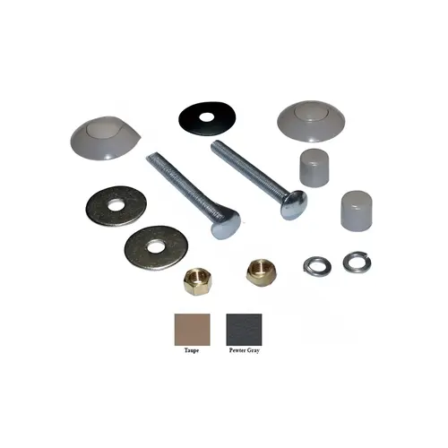 1/2" X 4 1/2" White 2 Bolt Residential Diving Board Mounting Kit 1/2" X 4 1/2" White 2 Bolt Residential Diving Board Mounting Kit