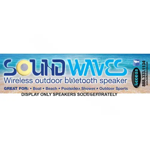 Sound Waves Counter-top Display Only- No Speakers Sound Waves Counter-top Display Only- No Speakers