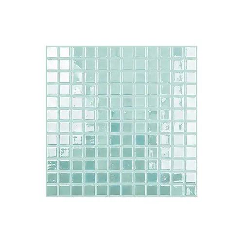 1" X 1" Fire Glass Light Blue Fg Glow In The Dark Pool Tile 1" X 1" Fire Glass Light Blue Fg Glow In The Dark Pool Tile
