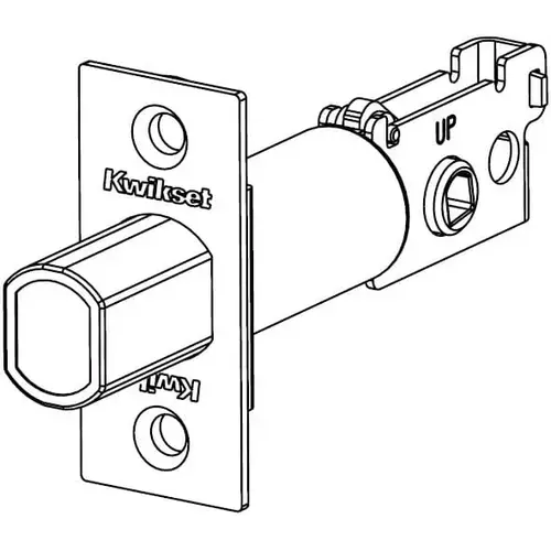 Deadbolt Latch 2-3/4" Backset, Bright Polished Brass Deadbolt Latch 2-3/4" Backset, Bright Polished Brass