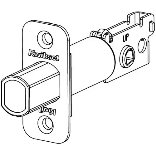 Deadbolt Latch 2-3/8" Backset, Satin Brass Blackened Deadbolt Latch 2-3/8" Backset, Satin Brass Blackened