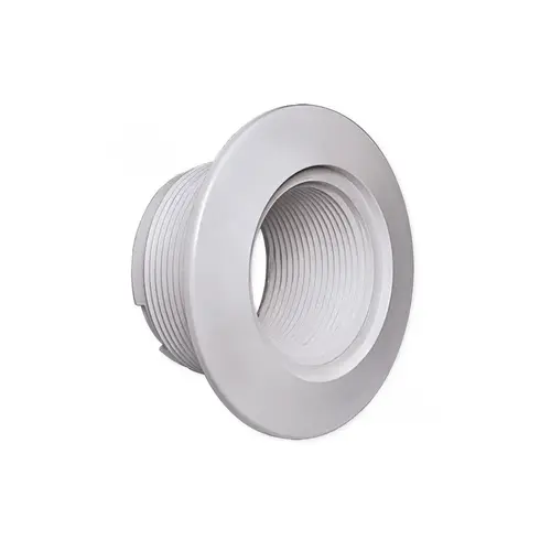 1-1/2" Fpt Thru Return Wall Fitting White