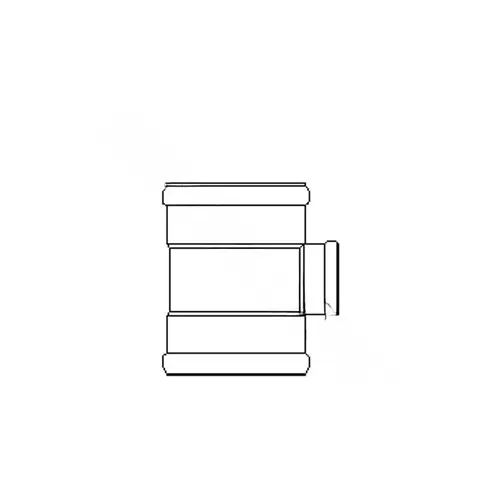 Gpk Products 6" Tee Gasketed Sewer Fitting Gpk Products 6" Tee Gasketed Sewer Fitting