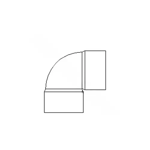 Gpk Products 8" 90 degree Solvent Weld Sewer Fitt Gpk Products 8" 90 degree Solvent Weld Sewer Fitt