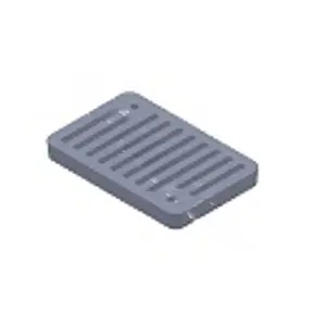 D & L SUPPLY I-2821-01 Cast Iron Drain Grate 9box