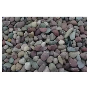 Glacier Lake Sand and Gravel BEACH3BAG 3" Glacier Lake Rainbow Beach Pebble Bag