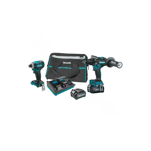 XGT Brushless Combination Kit, Battery Included, 40 V, 2-Tool, Lithium-Ion Battery Teal XGT Brushless Combination Kit, Battery Included, 40 V, 2-Tool, Lithium-Ion Battery Teal