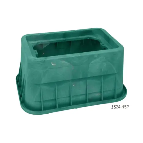 Series 1324 25" X 15.5" X 15" Green Utility Box With Cover Series 1324 25" X 15.5" X 15" Green Utility Box With Cover