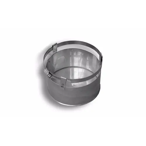 12" 24 Gauge Flex Tee Cap (type 316l)