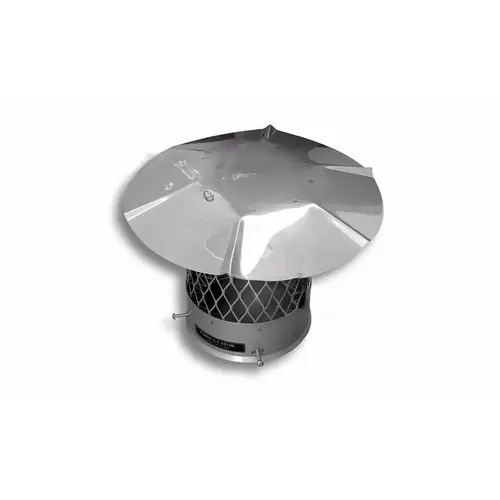 13" Stainless Steel Round Chimney Cap With 5/8 Mesh 13" Stainless Steel Round Chimney Cap With 5/8 Mesh