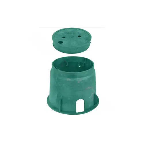 Series 910 9" X 10" Heavy Duty Lavender Valve Box With Cover