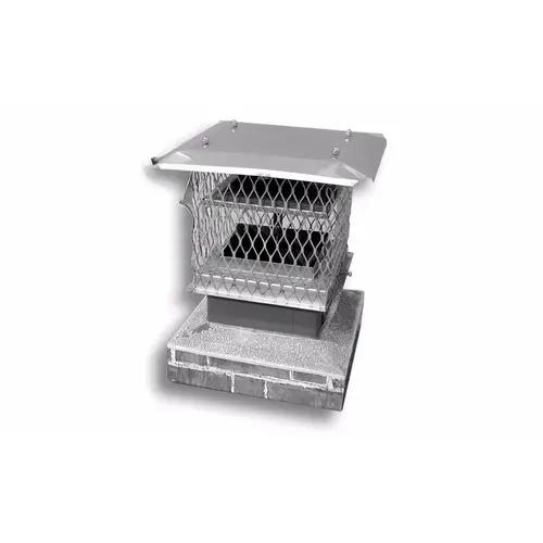 20" X 20" Deluxe Fireplace Damper With 3/4 Mesh