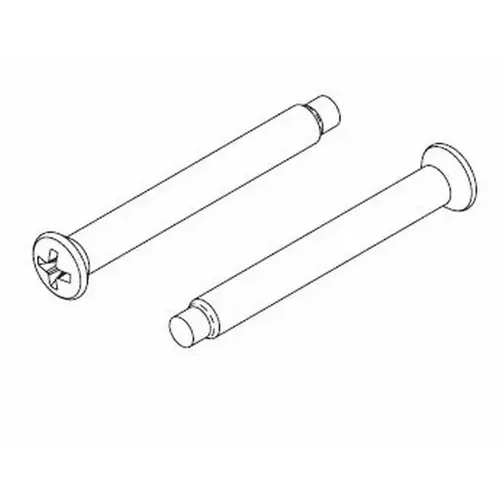 Machine Screw Bright Brass Finish