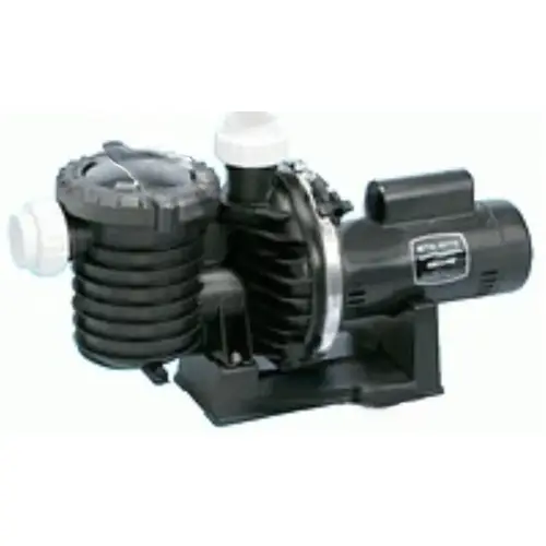1.5 HP Single Speed Energy Efficient High-Efficiency Full Rated Pool and Spa Pump, 230-Volt, 10.4 Amps Black