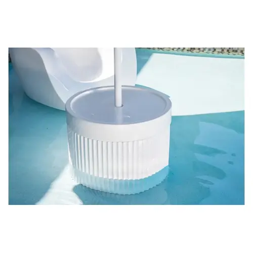 Splash Series 22-1/2" X 18-1/2" White Granite Ripple Wide Table For Pool Splash Series 22-1/2" X 18-1/2" White Granite Ripple Wide Table For Pool