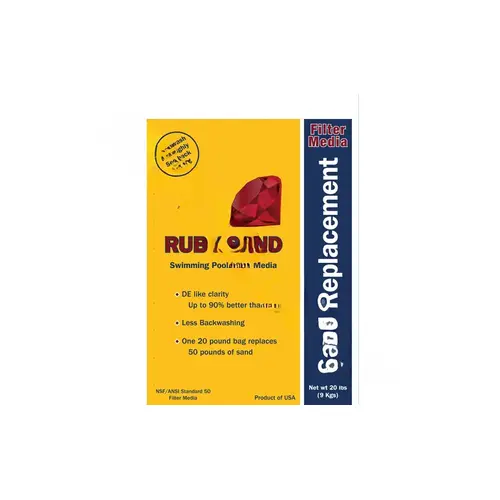 Ruby Sand Filter Sand Replacement