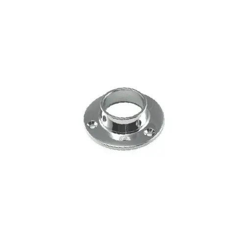 Closed flange for 1-1/4" and 1-5/16" tubing, polished chrome Closed flange for 1-1/4" and 1-5/16" tubing, polished chrome