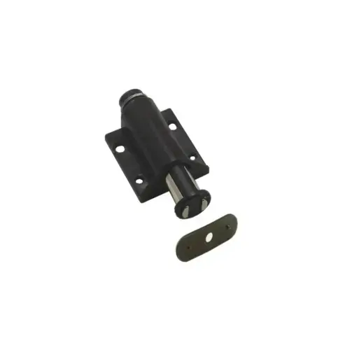 Single Magnetic Touch Latch, Plastic with Black Single Magnetic Touch Latch, Plastic with Black