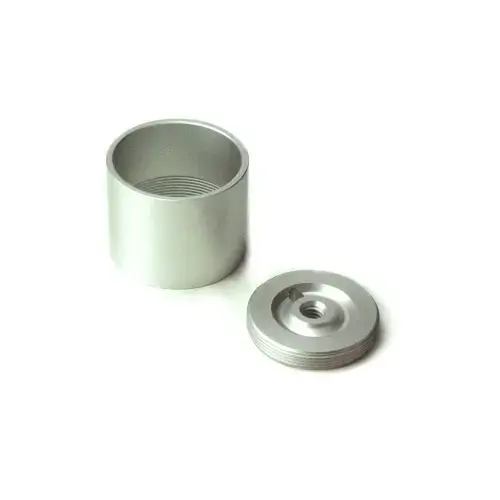 Closed Flange for 1-1/4" 1-5/16" Tubing 30mm L, Satin Nickel