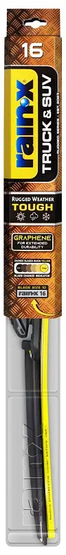Rain-X 16 In. Truck & SUV Rugged Weather Tough Blade 870216 Rain-X 16 In. Truck & SUV Rugged Weather Tough Blade 870216