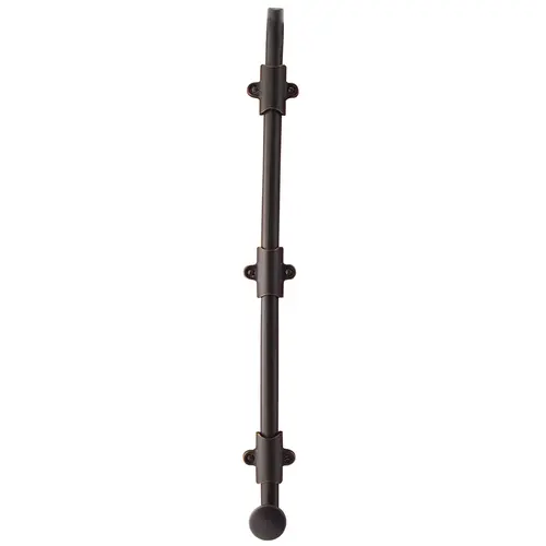 24" Surface Bolt with 3 Strikes Oil Rubbed Bronze Finish 24" Surface Bolt with 3 Strikes Oil Rubbed Bronze Finish