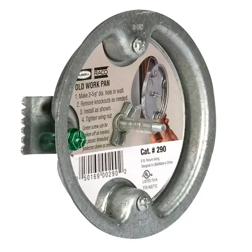 OLD WORK PAN STL 3-1/2 X 1/2IN OLD WORK PAN STL 3-1/2 X 1/2IN