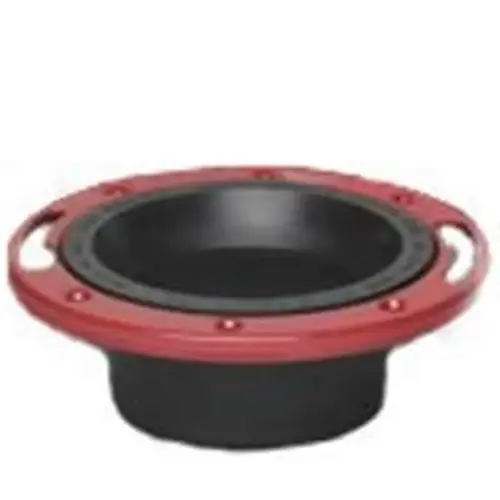 Closet Flange, 3 to 4 in Connection, ABS, For: 3 in, 4 in Pipes Closet Flange, 3 to 4 in Connection, ABS, For: 3 in, 4 in Pipes