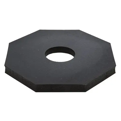 Delineator Base, Rubber, Black Delineator Base, Rubber, Black