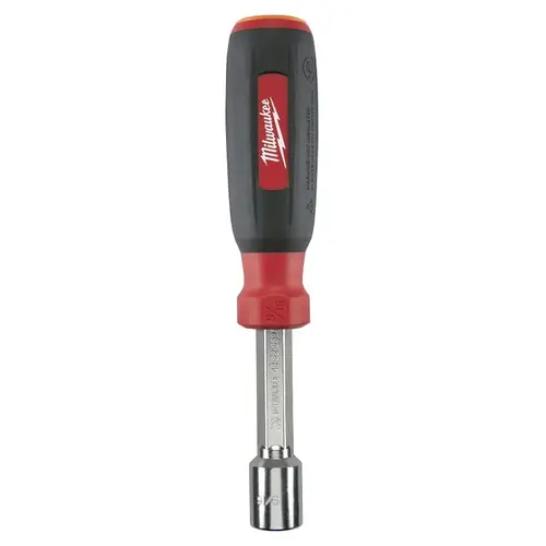 HollowCore Series Nut Driver, 9/16 in Drive, 7-1/2 in OAL, Cushion-Grip Handle, Black/Red Handle HollowCore Series Nut Driver, 9/16 in Drive, 7-1/2 in OAL, Cushion-Grip Handle, Black/Red Handle