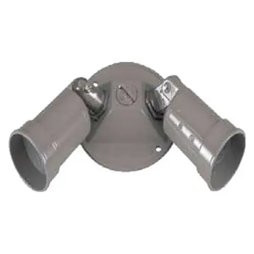 Lamp Holder, Metal Housing Material, Gray Lamp Holder, Metal Housing Material, Gray