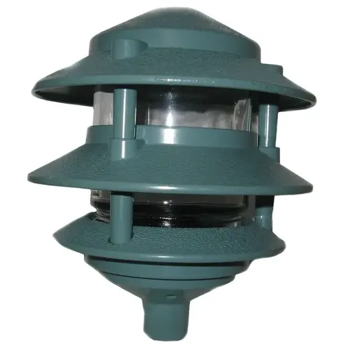 Louver Light, 110/120 V, 75 W, Incandescent Lamp, Metal Fixture