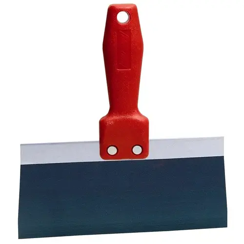 Knife, 3 in W Blade, 8 in L Blade, Steel Blade, Taping Blade, Injection Molded Handle Knife, 3 in W Blade, 8 in L Blade, Steel Blade, Taping Blade, Injection Molded Handle