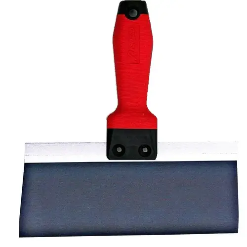 Knife, 3 in W Blade, 8 in L Blade, Steel Blade, Tapered Blade, Tuff-Grip Handle, Rubber Handle Knife, 3 in W Blade, 8 in L Blade, Steel Blade, Tapered Blade, Tuff-Grip Handle, Rubber Handle