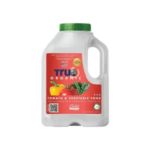 TRUE ORGANIC PRODUCTS, INC R0005 Tomato and Vegetable Food, 4.5 lb Jug, Granular