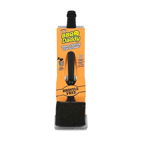 BBQ Daddy Steam Cleaning Grill Scrubber, 4 in L Brush, 5-1/2 in W Brush, Foam Bristle - pack of 6 BBQ Daddy Steam Cleaning Grill Scrubber, 4 in L Brush, 5-1/2 in W Brush, Foam Bristle - pack of 6
