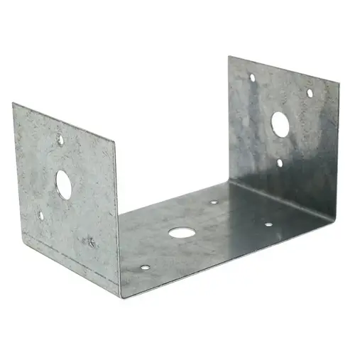 BC Post Base, 4 x 6 in Post, 18 ga Gauge, Steel, Galvanized/Zinc BC Post Base, 4 x 6 in Post, 18 ga Gauge, Steel, Galvanized/Zinc