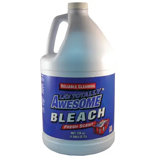 Bleach, 128 oz Bottle, Liquid, Fresh Floral - pack of 4