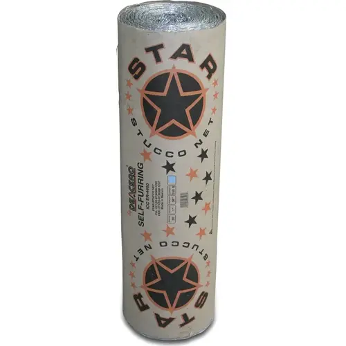 Buildmaster Stucco Netting, 150 ft L, 36 in W, 1 in Mesh Buildmaster Stucco Netting, 150 ft L, 36 in W, 1 in Mesh