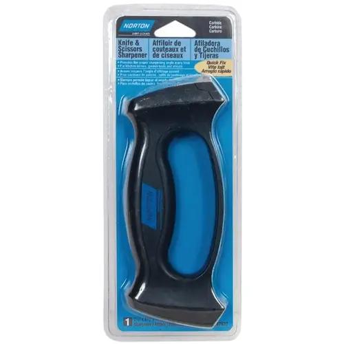 Knife and Scissor Mechanical Sharpener, Plastic Handle Knife and Scissor Mechanical Sharpener, Plastic Handle