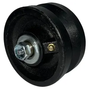 DH CASTERS W-VG420B Caster Wheel, 4 in Dia Wheel
