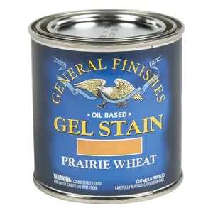 GENERAL FINISHES PH Stain, Prairie Wheat, Gel, Liquid, 1/2 pt, Can