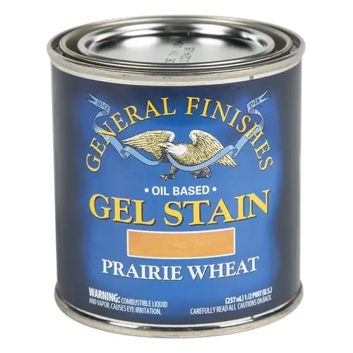 Stain, Prairie Wheat, Gel, Liquid, 1/2 pt, Can