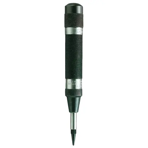 Center Punch, 5/8 in Tip, 5-5/8 in L, Steel Black Oxide