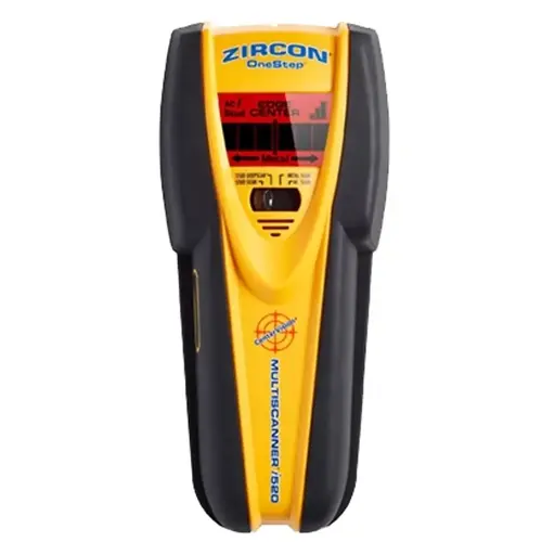 Multi-Scanner OneStep i520 with Battery, 9 V Battery, 1-1/2 in Detection, Detectable Material: Metal/Wood