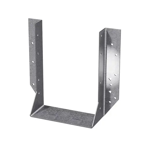 HU Joist Hanger, 7-5/8 in H, 2-1/2 in D, 5-1/2 in W, 6 x 10 in, Steel, Galvanized - pack of 25 HU Joist Hanger, 7-5/8 in H, 2-1/2 in D, 5-1/2 in W, 6 x 10 in, Steel, Galvanized - pack of 25