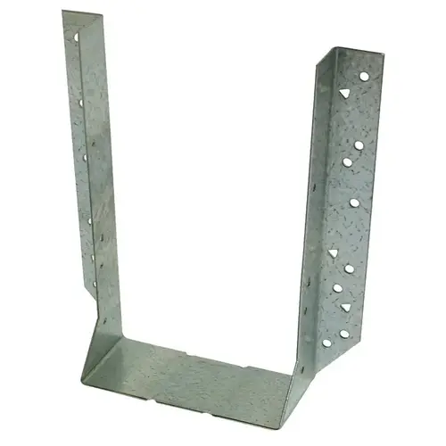 HU Joist Hanger, 9-3/8 in H, 2-1/2 in D, 5-1/2 in W, 6 x 12 in, Steel, Galvanized - pack of 25 HU Joist Hanger, 9-3/8 in H, 2-1/2 in D, 5-1/2 in W, 6 x 12 in, Steel, Galvanized - pack of 25