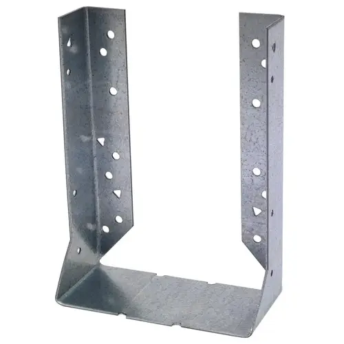HUC Joist Hanger, 7-5/8 in H, 2-1/2 in D, 5-1/2 in W, 6 x 10 in, Steel, Galvanized HUC Joist Hanger, 7-5/8 in H, 2-1/2 in D, 5-1/2 in W, 6 x 10 in, Steel, Galvanized